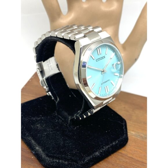 Citizen Men's Watch NJ0151-88M Tsuyosa Automatic Teal Blue Dial Stainless Steel - Picture 15 of 15